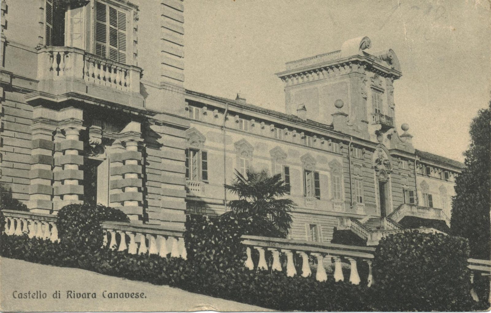 Castello nuovo, cartolina del 1930