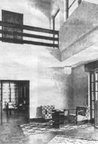 Villa Colli, hall interna